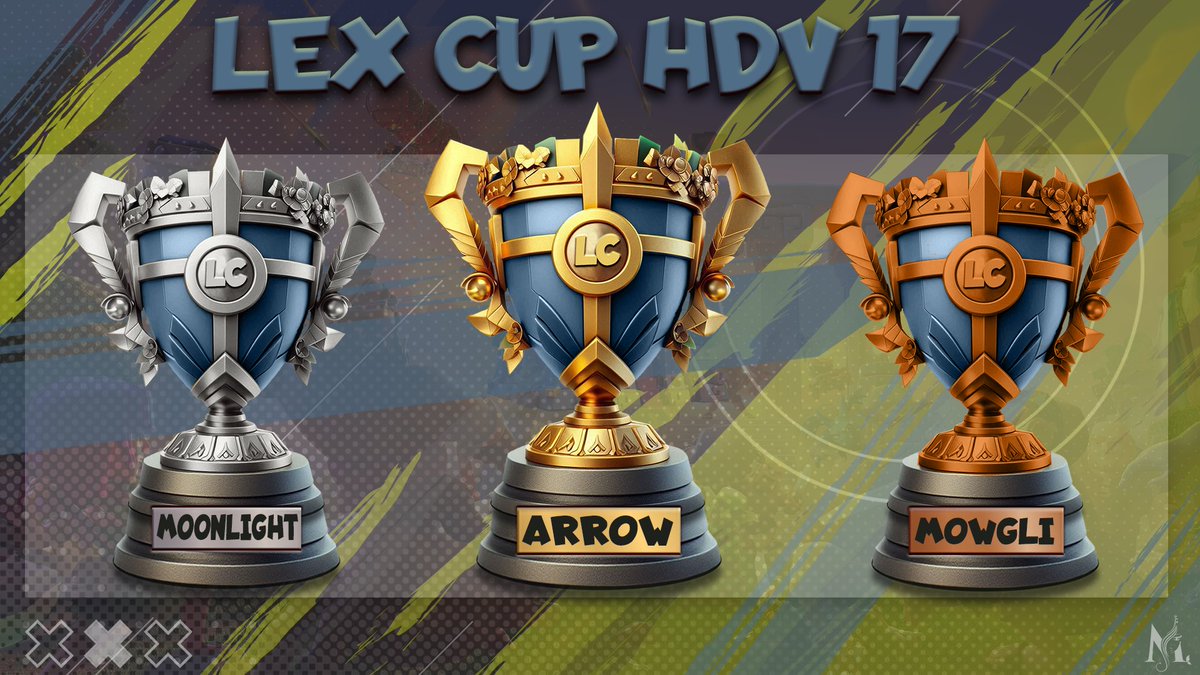 Podium de la LEX CUP HDV 17 🏆

La LEX CUP HDV 17 touche à sa fin, bravo et merci à tous les participants.
Voici le podium de cette édition de la LEX CUP

🥇 <a href="/mohit_rana123/">Mohit Rana</a> 
🥈 <a href="/PNG_Flo/">ATL_Flo</a> 
🥉 Mowgli