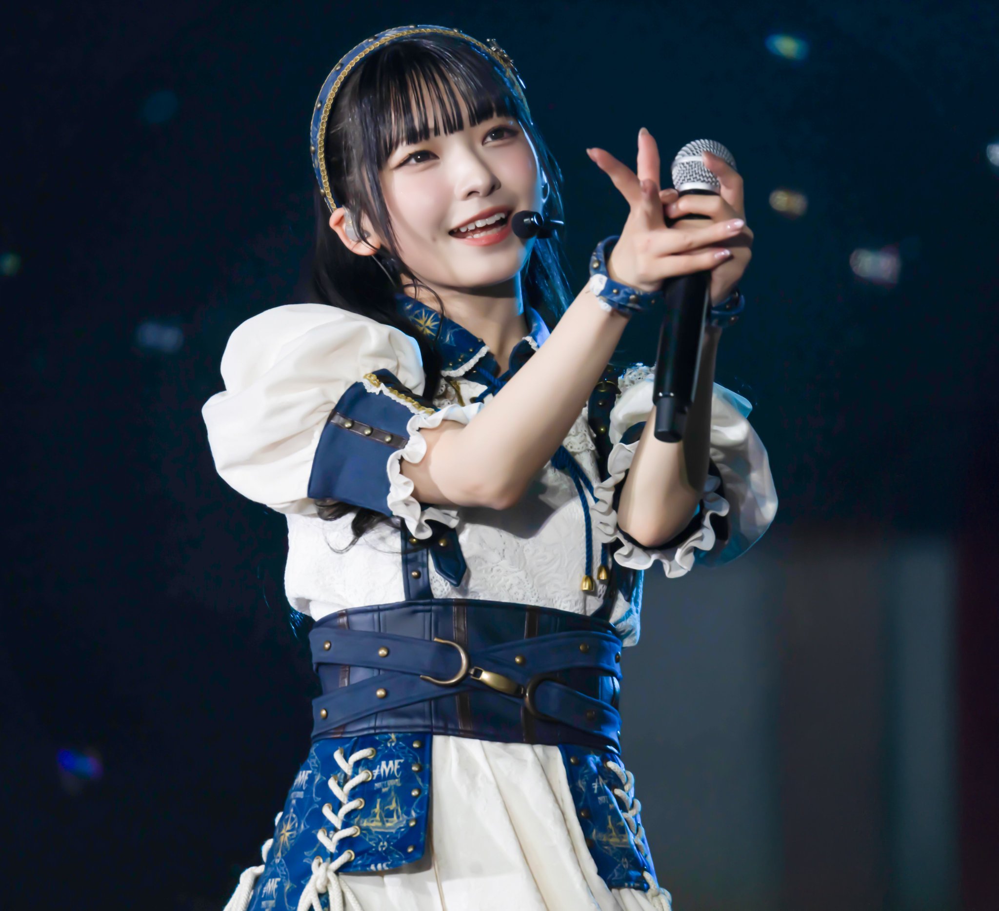 ≠ME永田詩央里 直筆サイン入り生写真 全国ツアー2025 カフェ樂園 ≠ME 全国ツアー2025「We want to find “カフェ樂園”」6月7日