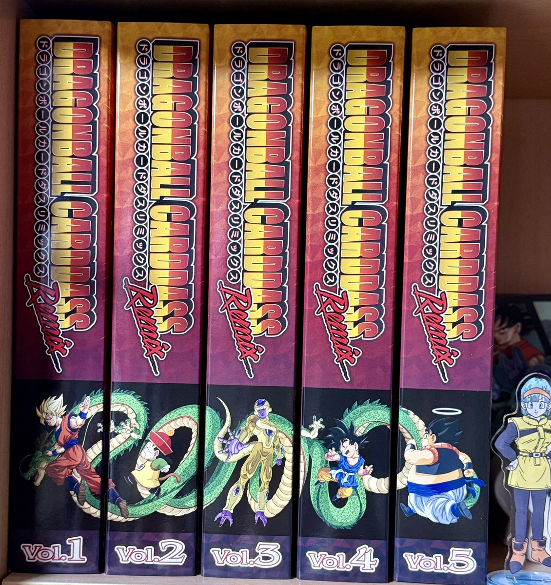db_db_db_zzz's tweet image. カードダスリミックスはvol.5で終わり？悟空悟飯フリーザ悟空ベクウって謎すぎる