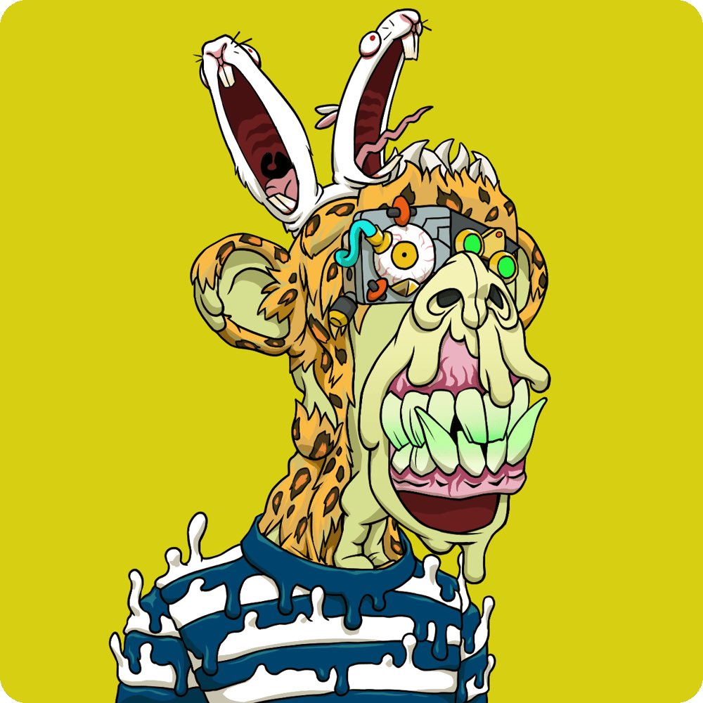 yew_eth's tweet image. Mutants are insane! This cheetah too siq to not show some pfp time! @BoredApeYC 🍌🦍🧪