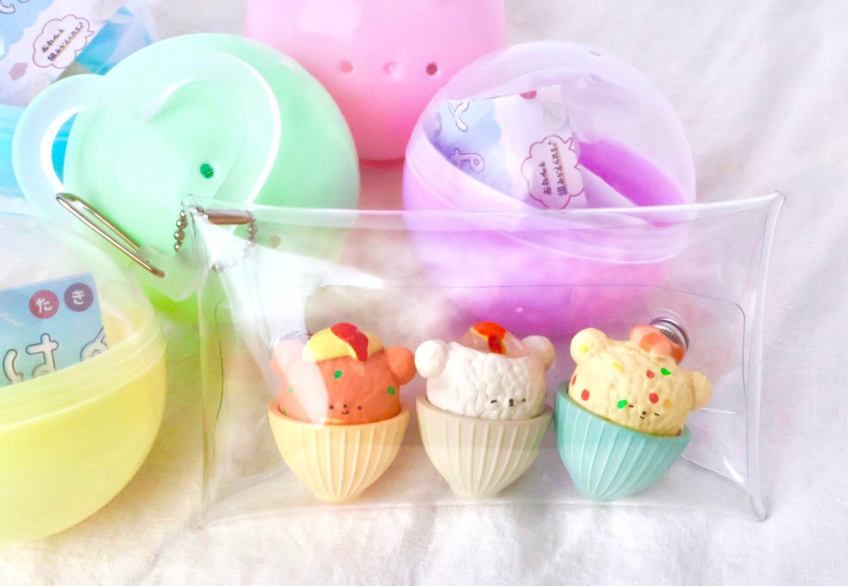 MARTIN_ron3's tweet image. たきたてごはんくま
🍚🍚🍚
クリアポーチに入れてもかわいい
#カプセルトイ #ガチャ
#ブライトリンク #推し活