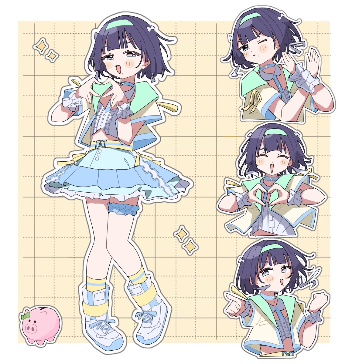kyaranari_AMU's tweet image. 『世界一可愛い私』の美鈴ちゃんです