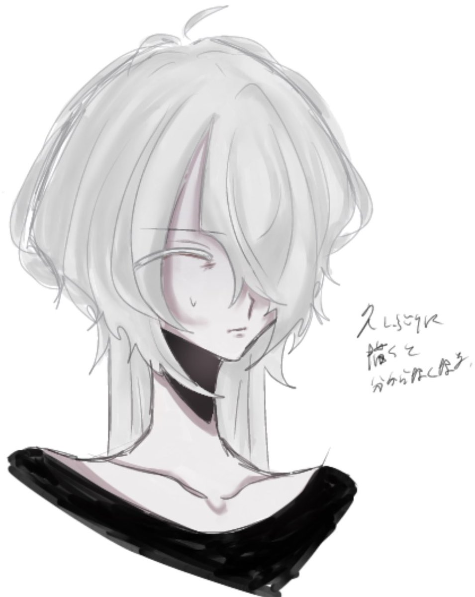 最近絵描いてなかったから試しに描いた
下手になったような気がする