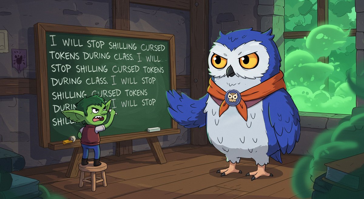 🏰 MEME CONTEST COLLAB 🦉

<a href="/BasedHooty/">HOOTY🦉</a> x <a href="/VaultTown/">Vault Town</a> 

We're hosting a meme contest with HOOTY!

Task: Drop a caption for the image's speech bubbles in the comments 💬

🏆 Prizes (in $HOOTY):  

🥇 110M (~$70 USD)
🥈 30M (~$20 USD)  
🥉 15M (~$10 USD)  

Deadline: Sunday, August