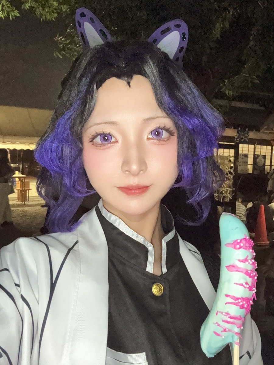 chida_419's tweet image. いちコス離脱しました〜❕
しのぶさんでした🦋
#いちコス