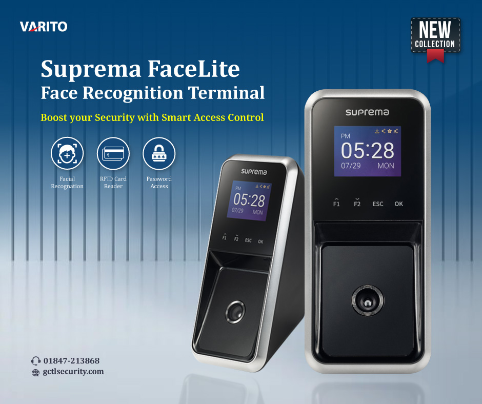 SecurityGctl's tweet image. Suprema FaceLite Compact Face Recognition Terminal!
📱 01847-213868 (WhatsApp)
🔗 gctlsecurity.com/access-control…
#accesscontrolsystems #biometricsecurity #timeattendancemachine #accesscontrolprice #accesscontrolpriceinbangladesh #RFIDsystem #Suprema #FaceLite #FaceRecognition