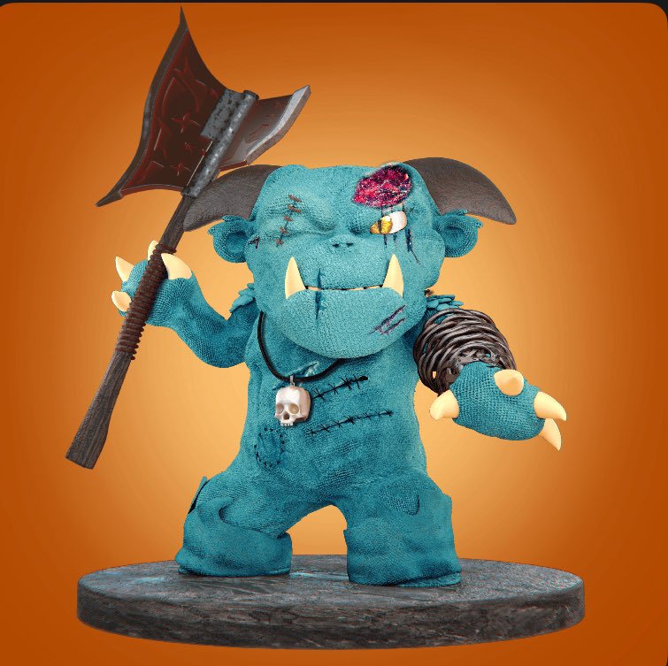 MarcusJBishop's tweet image. Day 207 of posting a @RugdollzNFT every day of 2025
I feel as beat up as this trollz