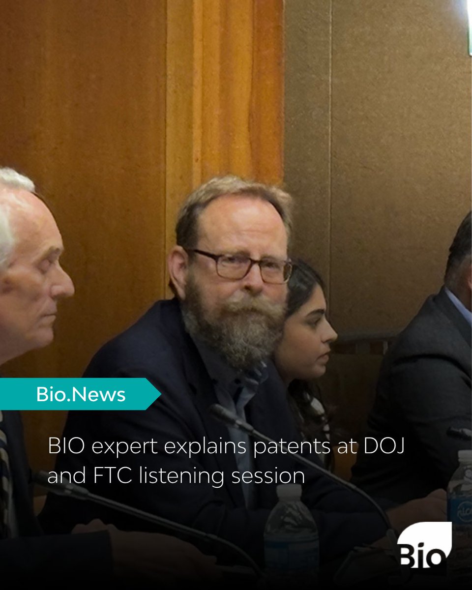 IAmBiotech's tweet image. Against the broad spectrum of technology sectors, biomanufacturers face many hurdles in protecting and attaining patents critical for broadening treatment application and patient accessibility. BIO's Dr. Hans Sauer explains: bio.news/federal-policy…