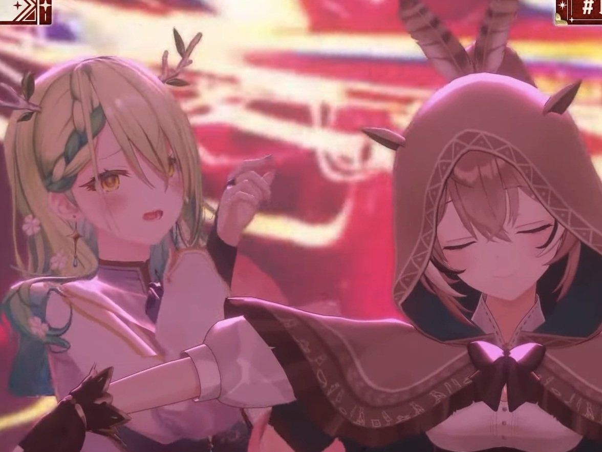 SummerFloofy's tweet image. I love this scene so much. Maybe another art stream to draw Faelyn and Namu... (˶ᵔ ᵕ ᵔ˶)