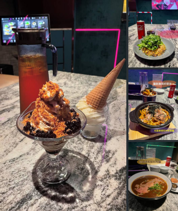 Moqsesake's tweet image. ツイートするのをすっかり忘れちゃった〜！😅
今日はお昼に親友と一緒に海鮮味噌と牛肉味噌を食べたよ〜！🍲
その後、ドライブ中に交通事故に遭ったけど、みんな無事であることを願ってるよ〜🙏
親友と一緒にスパにも行って、最高だった〜♨️
今は楽しくカラオケを歌ってるところ！🎤