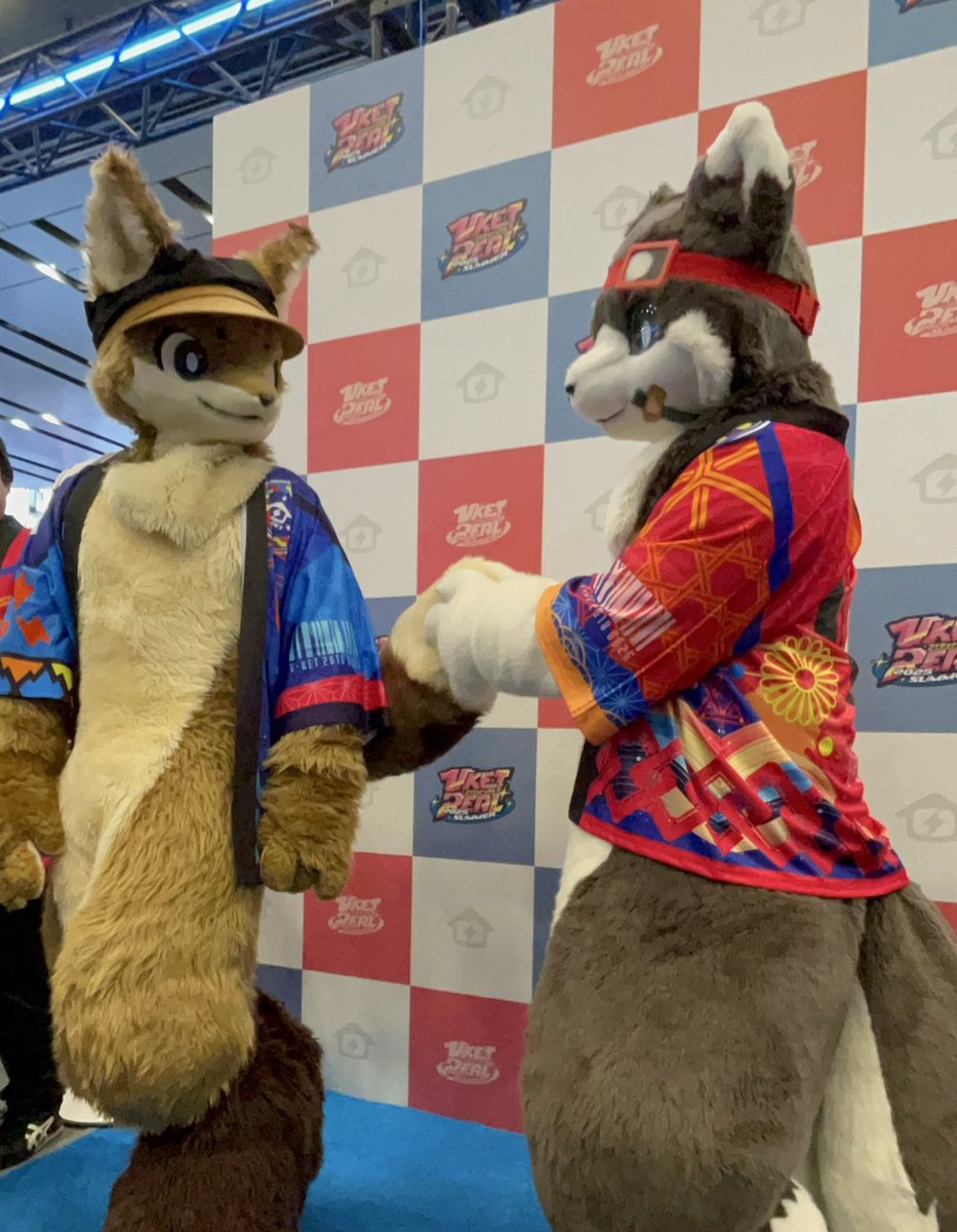 chevron_shark's tweet image. こだぎーのしっぽ掴んでる犬汰くん