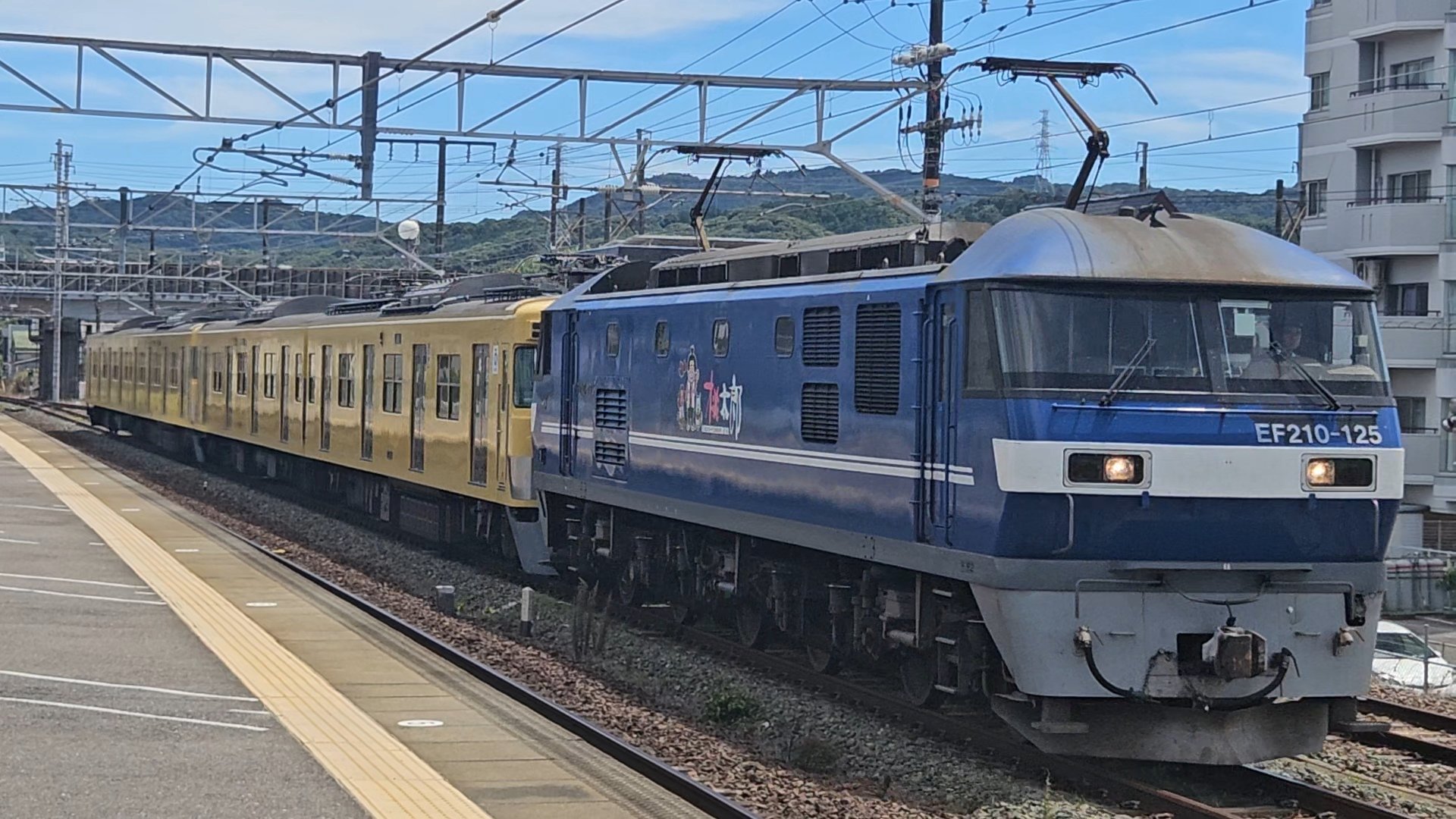【鉄道部品】西武鉄道 2000系 メーターカウル 西武鉄道2000系近江鉄道譲渡 近江八幡駅通過 梅小路から彦根へ