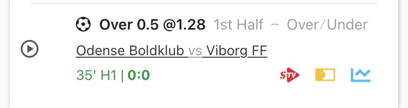 KingofABM's tweet image. Just one goal HT🤲