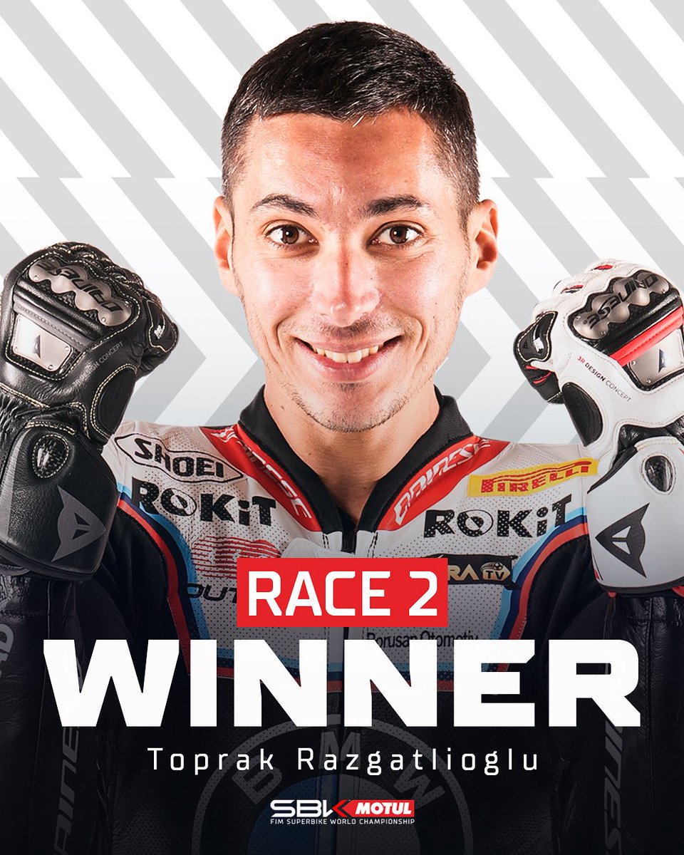 3/3 at Balaton Park! ✅ 🏆 

<a href="/toprak_tr54/">Toprak Razgatlıoğlu</a> makes it four hat-tricks this season 🎩

#HungarianWorldSBK 🇭🇺