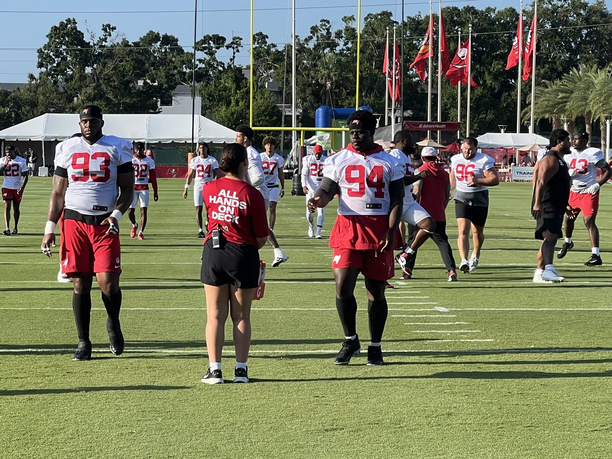 AdamLivsOn's tweet image. Good morning from Day 4 of #Bucs training camp!