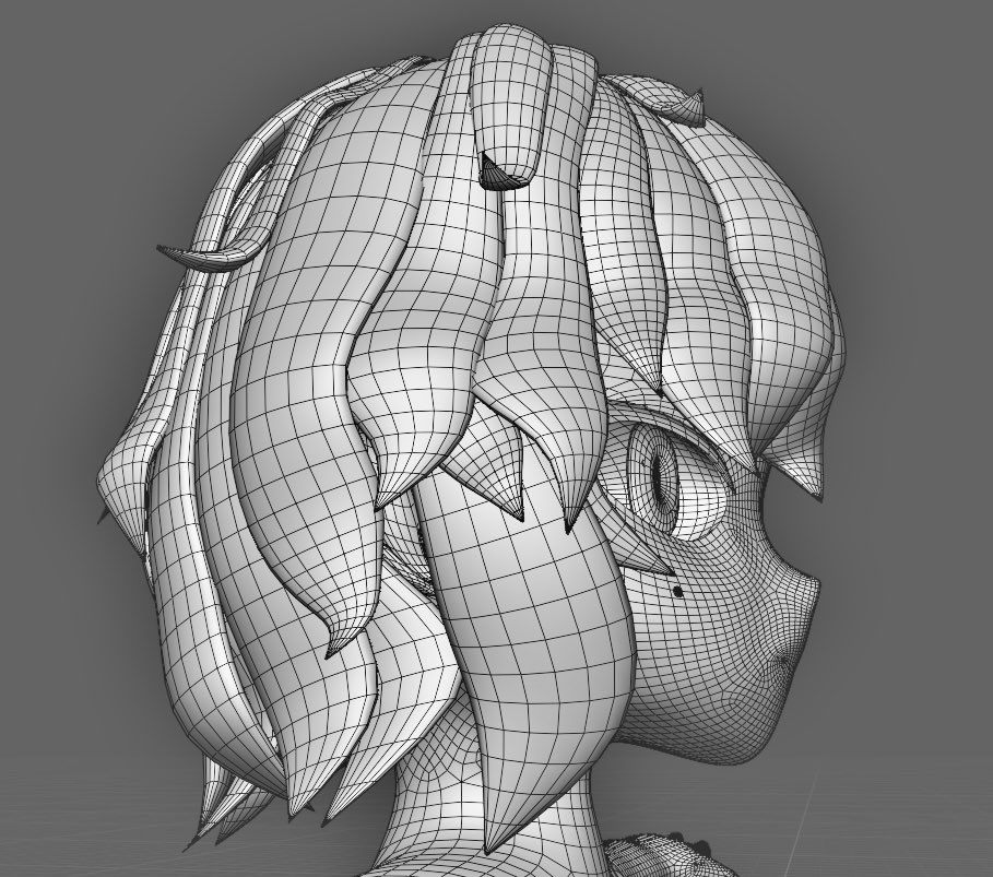 久々blender

ふざけた髪型作ったから見てほしい

#blender #3DCG