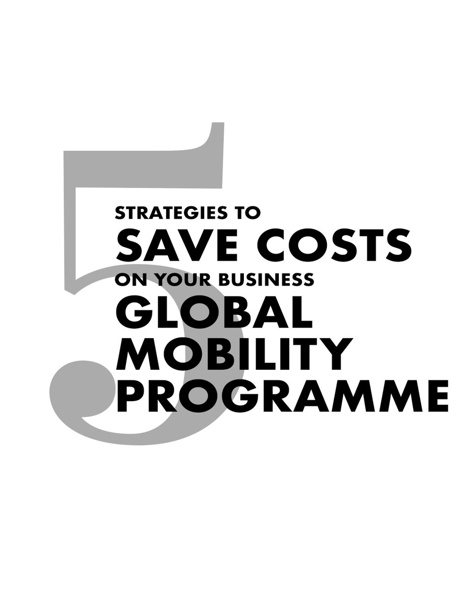 IOSRelocations's tweet image. 5 Strategies to Save Costs

- Simplify Your Mobility Policy
- Reassess Assignments
- Adopt a Tiered Structure
- Leverage Technology
- Collaborate with Local Experts

☎️ +91 91521 22888
📧 info@iosrelocations.com
🌍 iosrelocations.com

#GlobalMobility #RelocationStrategy