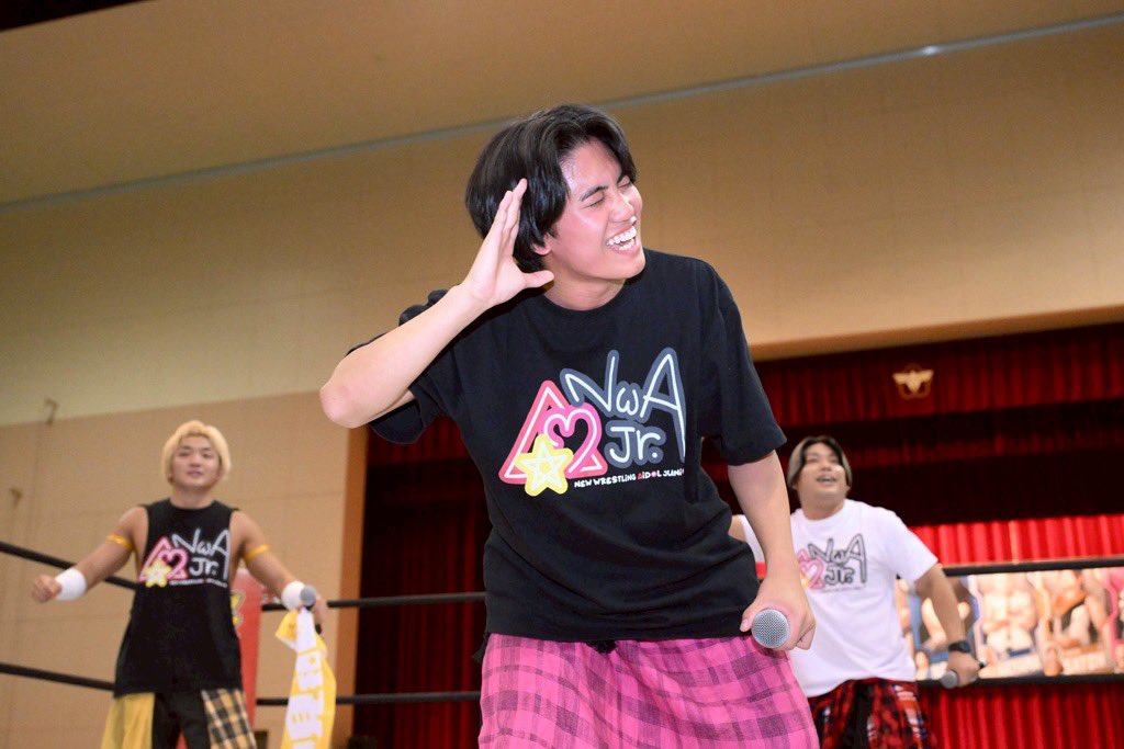 青梅大会ありがとうございました！
活動休止前、最後のライブ、本当に楽しくて、でも少しだけ寂しくもありました。
でも、みんなの「夢虹！かーんばれ！」の声に、たくさんのパワーをもらえました！
絶対に合格して、また元気な姿で戻ってきます！！！
#ddtpro  #NωAJr.