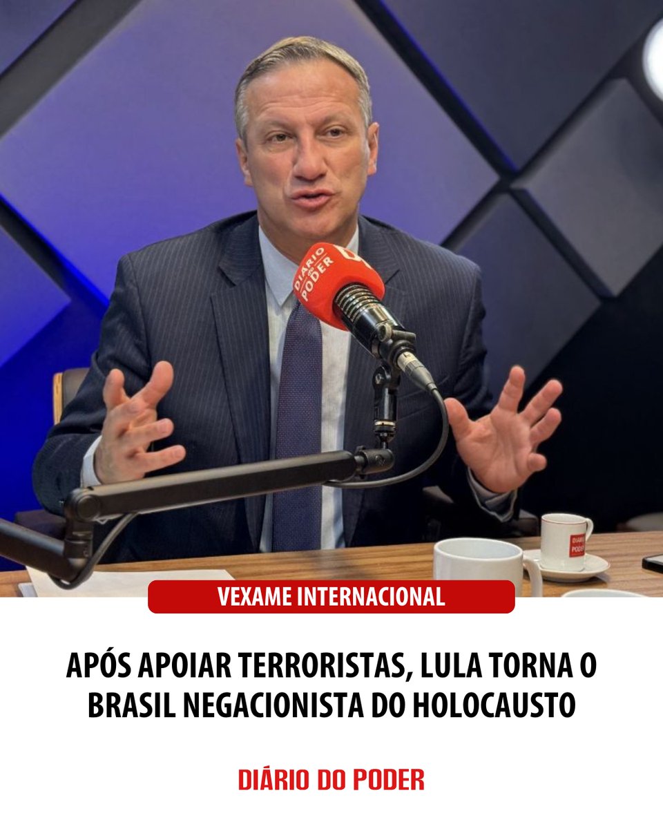 diariodopoder's tweet image. Deputados federais da Oposição criticaram nesta sexta-feira (25) a decisão de Lula (PT) de retirar o Brasil da Aliança Internacional para a Memória do Holocausto, após uma sequência de declarações de apoio aos terroristas do Hamas e também a tiranias como o Irã, que financiam…