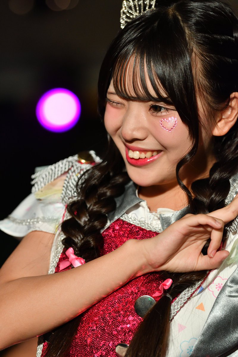 wellzo_hell's tweet image. 間違いなく今日のナンバーワン！！

えいかさんがウインクでピンクの●を飛ばしてる😉✨

#レミト