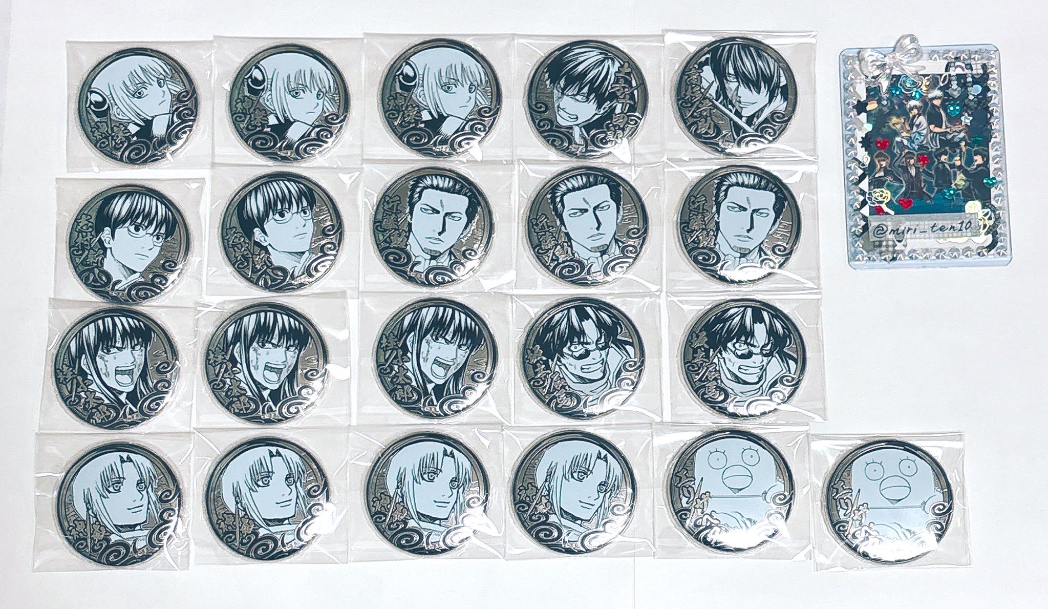 銀魂展 シルバーソウル缶バッジエリザベス18点 みりてん@取引 on X: