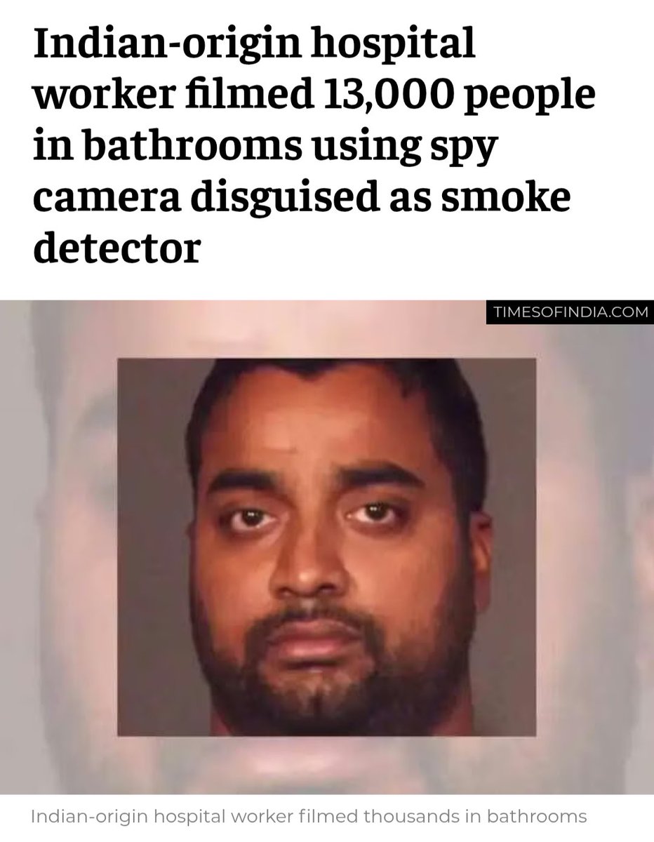 drunkJournalist's tweet image. SANJAY SYAMAPRASAD secretly recorded thousands of patients and staff in restrooms using a hidden camera disguised as a smoke detector.