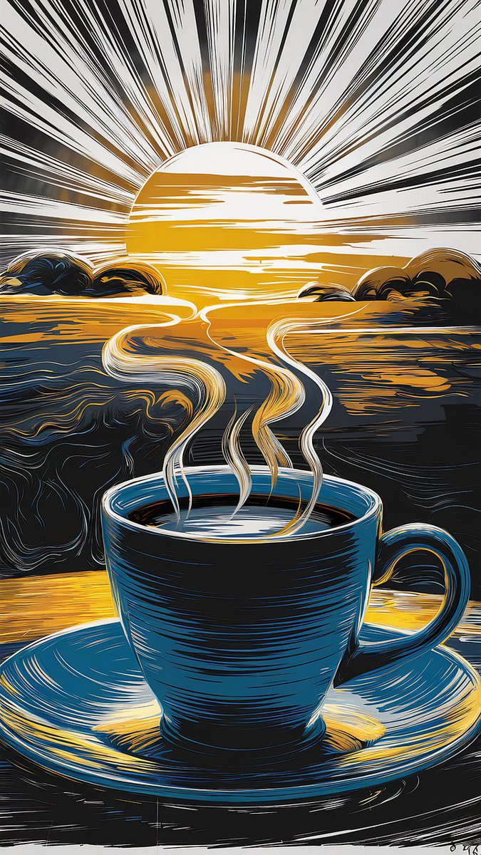 💙☕Hellllo☕💙
          Sunday
Goood morning ☀️ 
Cheer's to ya from across the way ~ Hope your day Shines! ☕🎶🎵