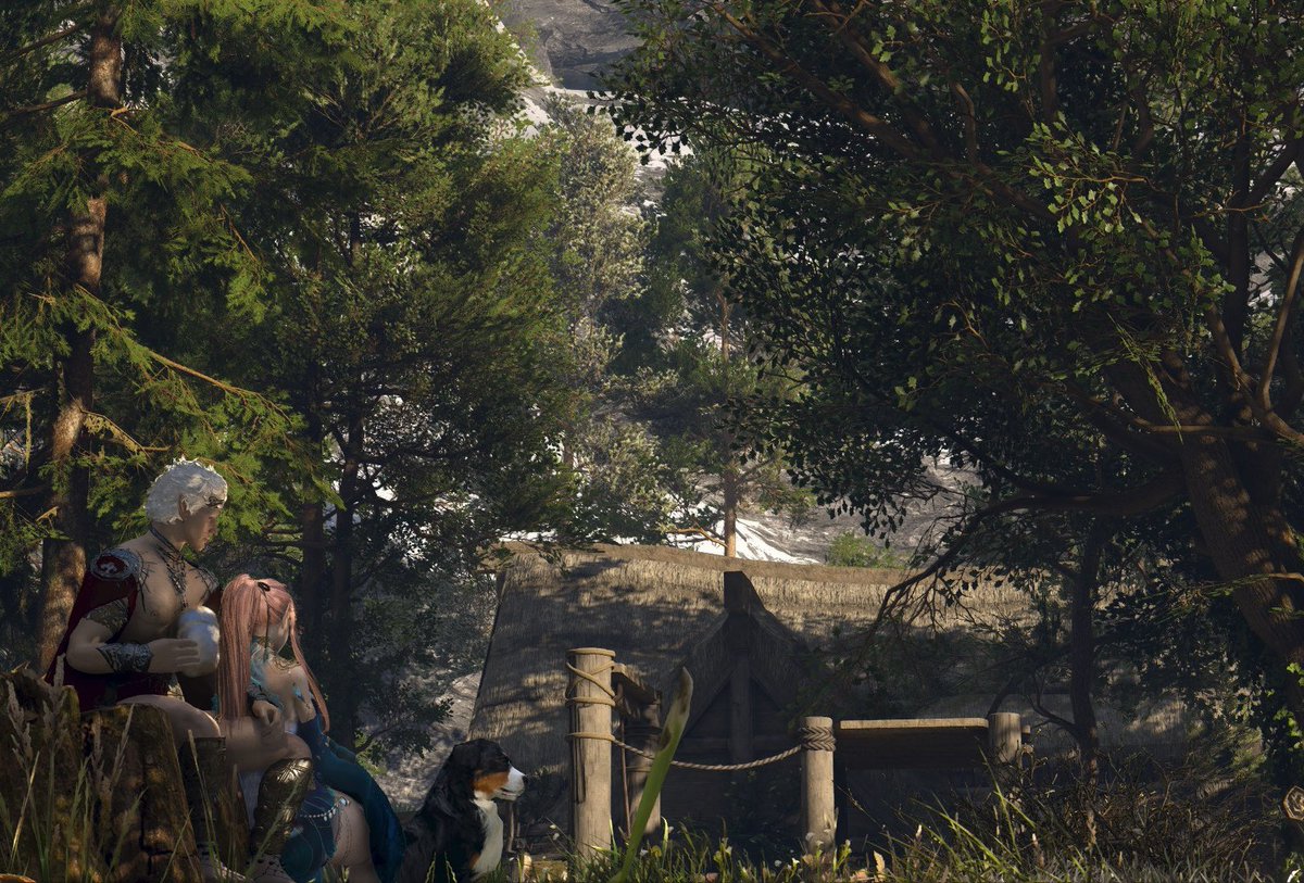 合間の時間を見つけてCS色々と微調整した
#SkyrimSE #Tav #Astarion