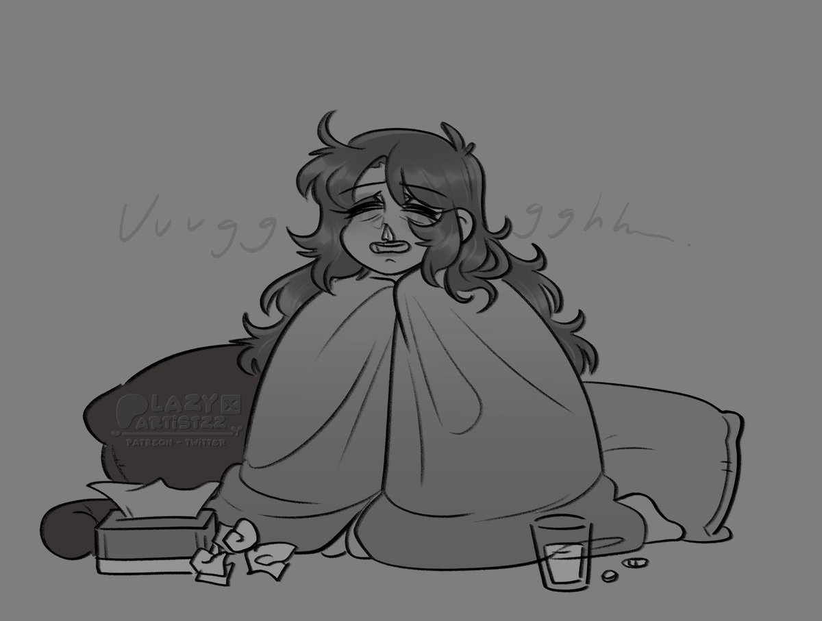 [Cue gross sniffles and coughs]