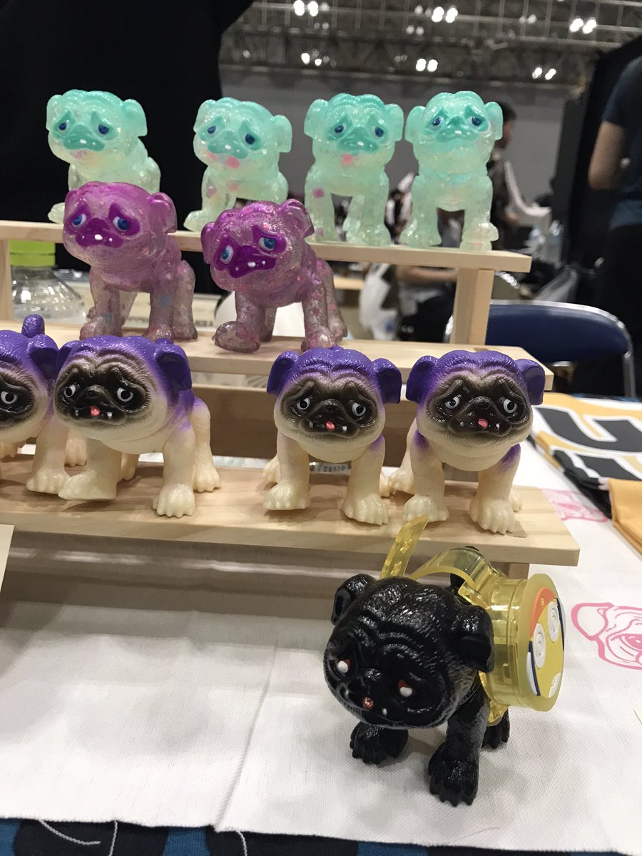 紫パグ獣 あきぱぐ PUGJYU ソフビ 紫パグ獣 あきぱぐ PUGJYU ソフビ