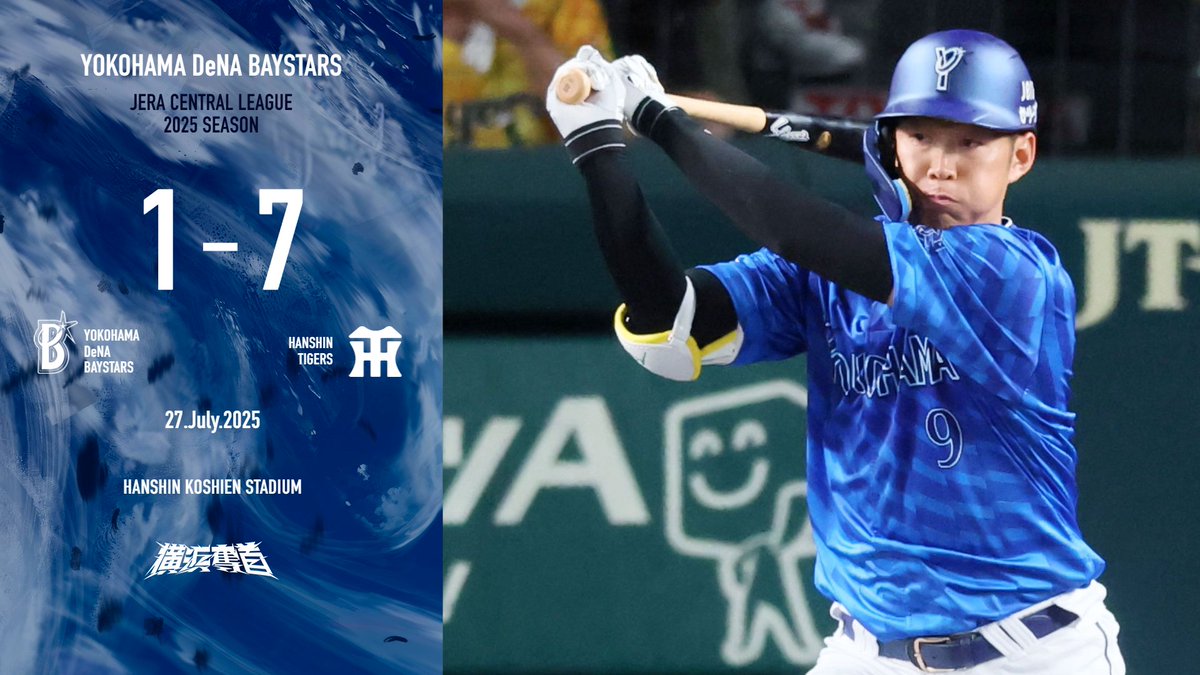 ydb_yokohama's tweet image. 2回に守備の乱れも絡んで一挙5点を失うが、6回に #京田陽太 選手のタイムリーで1点をかえす。
5回以降は #若松尚輝 選手が2イニングを無失点に封じるも、後続が追加点を奪われてしまうと、打線も終盤の反撃を封じられて連敗を喫する...
#横浜奪首
#baystars