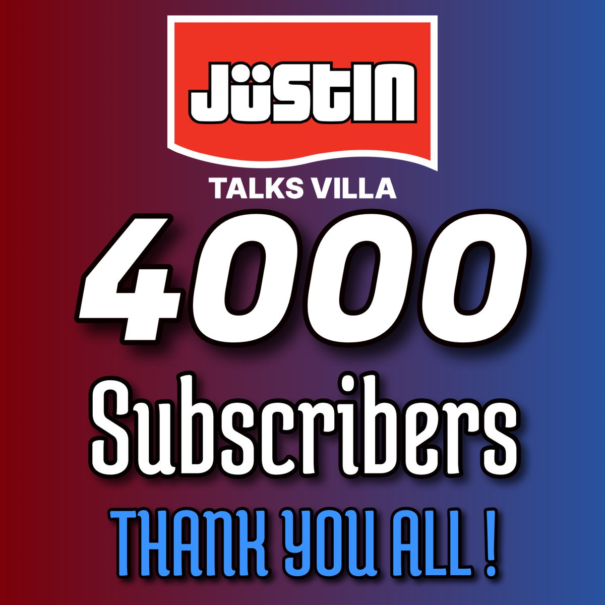 JUSTIN_AVFC_'s tweet image. First episode was uploaded 13th March !
Can’t believe I’ve hit this milestone so fast !
Absolutely blown away
Thanks for all the support and encouragement!!
So much more to come
UTV