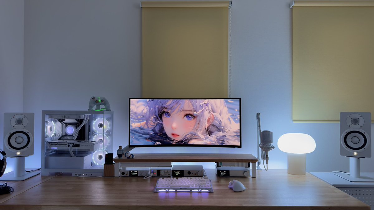 s_takezou3's tweet image. ホワイト×ナチュラル
#desksetup