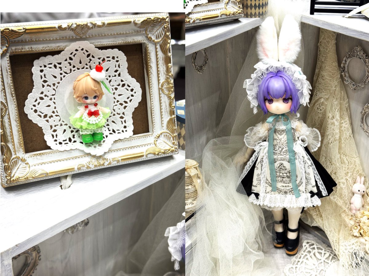 michiru_bbd's tweet image. アイドール無事終了しました。ありがとうございました！次回イベントは9月のドールショウの予定です。
ハルモニア服作りたいな〜✨