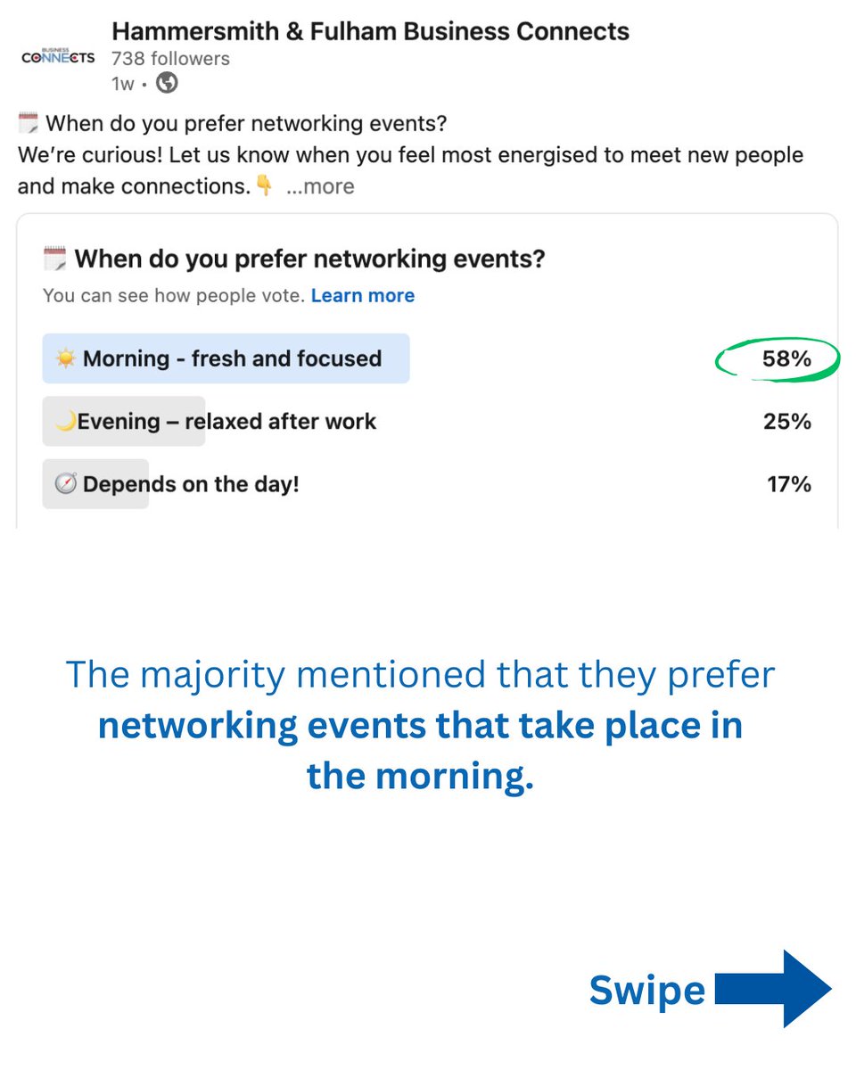 BizConnectsHF's tweet image. Most of you told us you prefer morning events — so here’s one you won’t want to miss 👇
📍 Cellar Bar, Kindred, Hammersmith
🗓 Thursday 28 August
🕘 9:00 AM – 11:00 AM
🎟️: hammersmithnetworking.co.uk/business-netwo…
#HammersmithNetworking #BusinessMixer #KindredLondon #SupportLocalBusiness