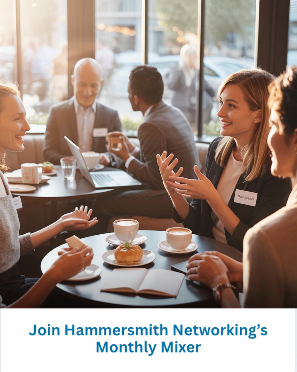BizConnectsHF's tweet image. Most of you told us you prefer morning events — so here’s one you won’t want to miss 👇
📍 Cellar Bar, Kindred, Hammersmith
🗓 Thursday 28 August
🕘 9:00 AM – 11:00 AM
🎟️: hammersmithnetworking.co.uk/business-netwo…
#HammersmithNetworking #BusinessMixer #KindredLondon #SupportLocalBusiness