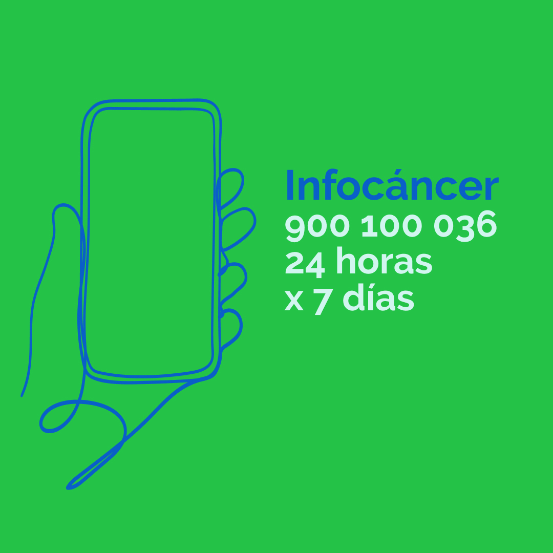 ContraCancerMA's tweet image. Nuestro servicio de atención telefónica está abierto todos los días del año, las 24 horas.
Si nos necesitas en este momento, puedes llamarnos al☎️900 100 036 #nostienesaquí