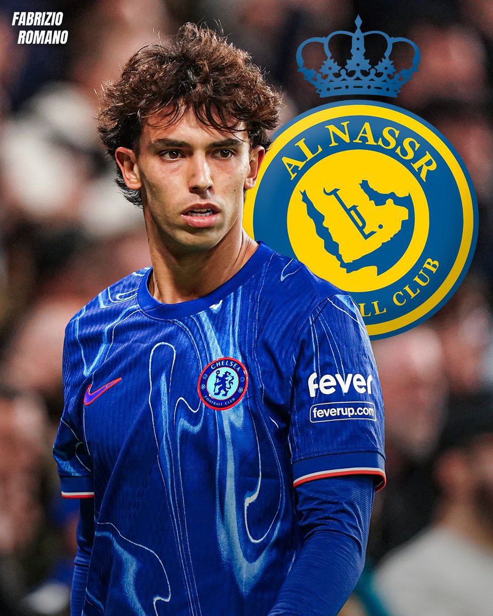 CFCplays's tweet image. ๐จ BREAKING CHELSEA TRANSFER NEWS ON JOAO FELIX:
Al Nassr have agreed a deal totaling around โฌ50million (ยฃ43.7m; $58.7m) to sign Joao Felix from Chelsea. #CFC
(@David_Ornstein @SJohnsonSport)
