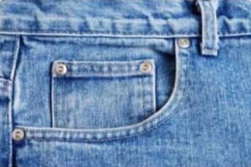 Incase you didnt know, the small pocket on jeans is for putting all NRM achievements since 86
