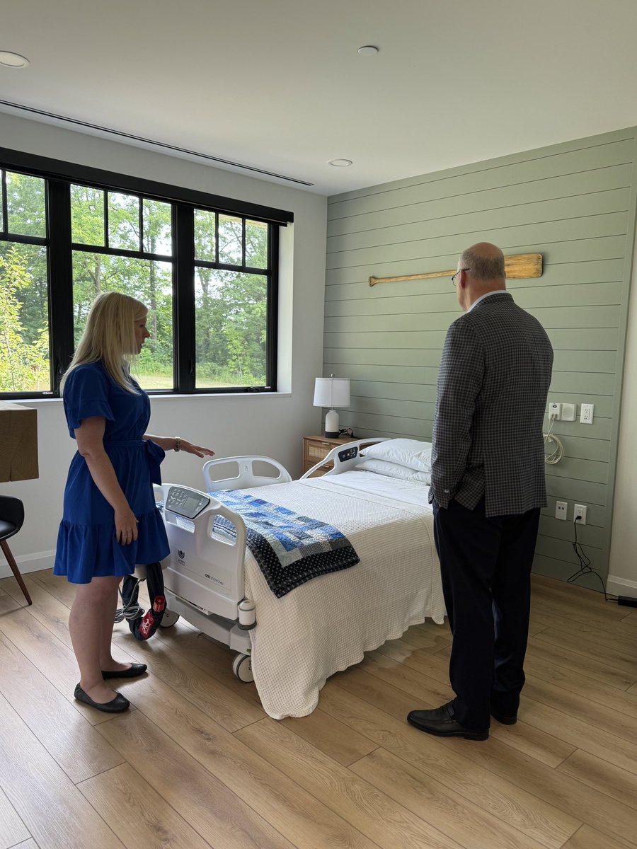 RobFlackEML's tweet image. I had the honour of attending the grand opening of the Barrie Family Hospice of Elgin on Friday. This is a remarkable place built with love, compassion, and deep commitment to providing dignified end-of-life care.
This stunning facility is a warm, comforting sanctuary, where…