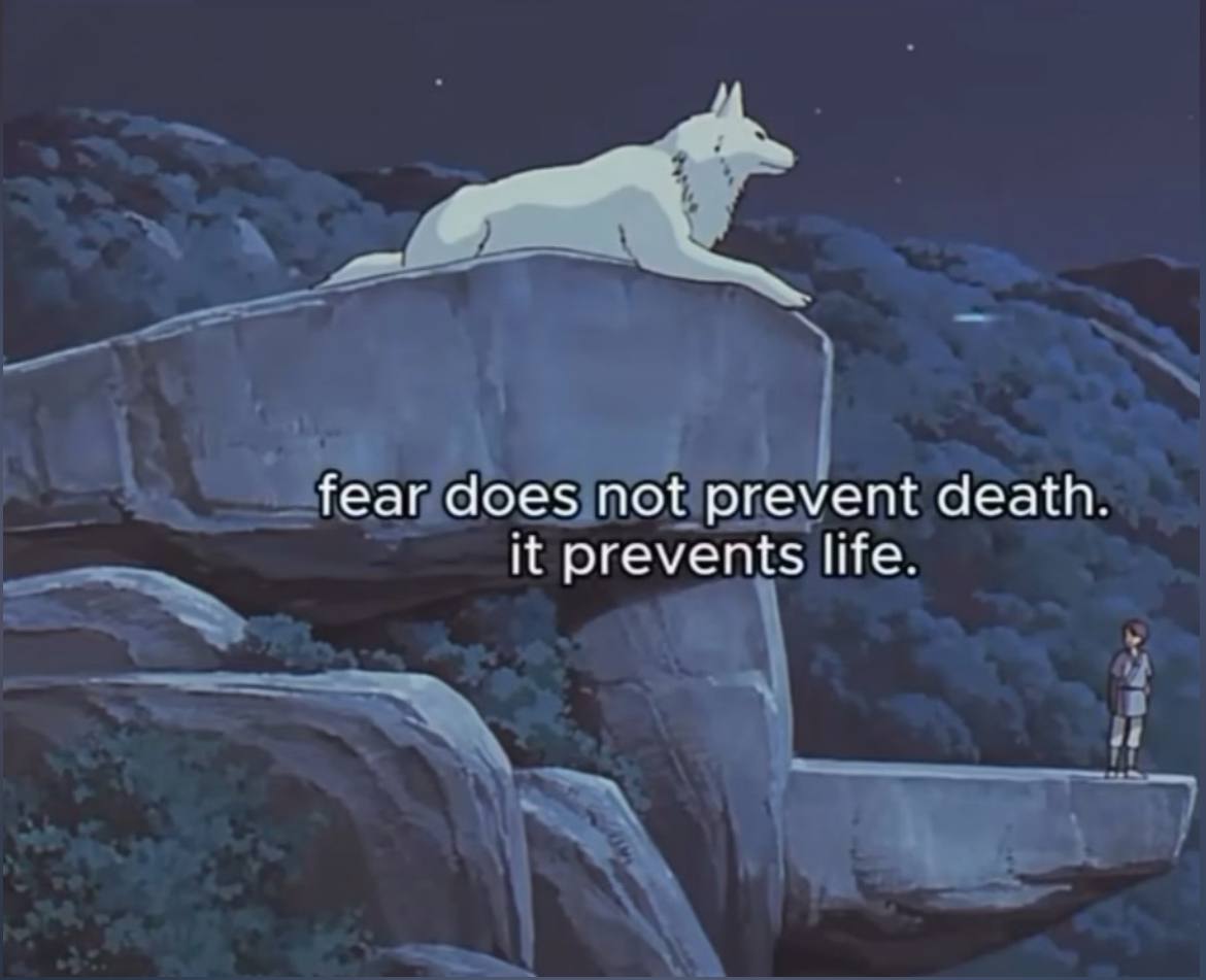 rajmv_'s tweet image. Medo não impede a morte.
Impede a vida.