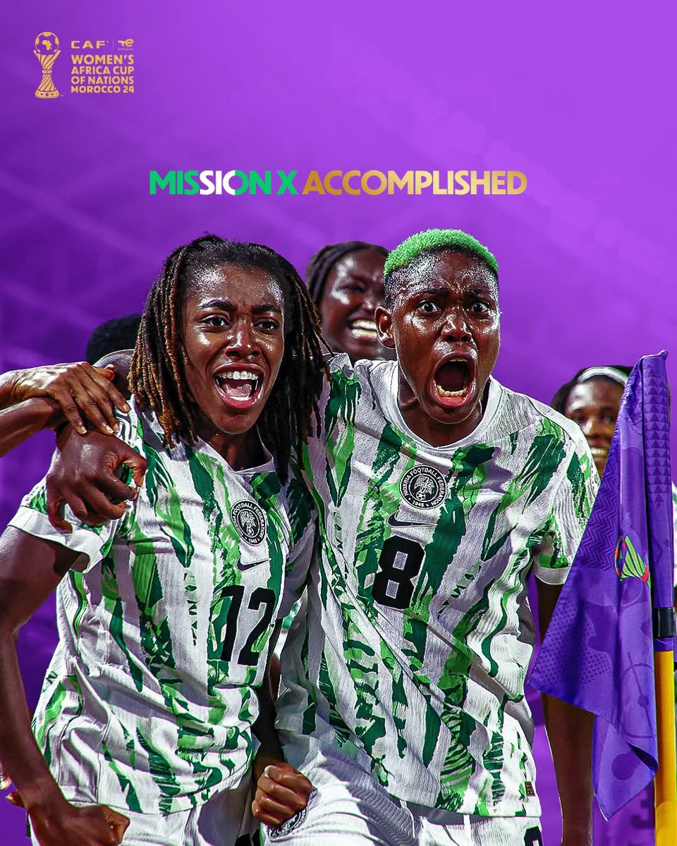 TheTope_Ajayi's tweet image. A super victory written in green-white-green!