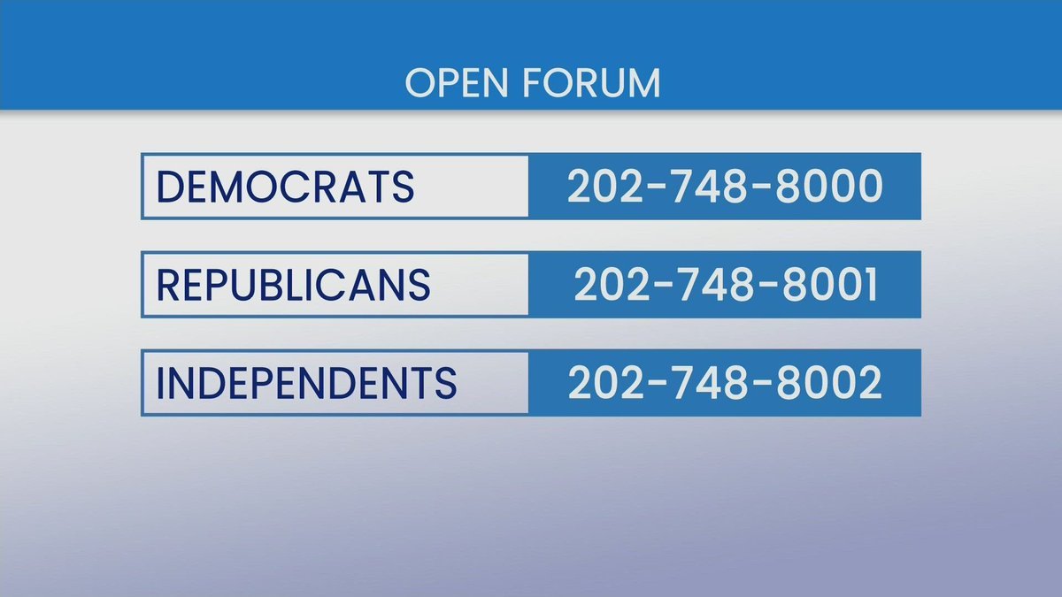 Washington Journal (@cspanwj) on Twitter photo Open Forum is LIVE: tinyurl.com/4rbmwd9a Open Forum is LIVE: tinyurl.com/4rbmwd9a