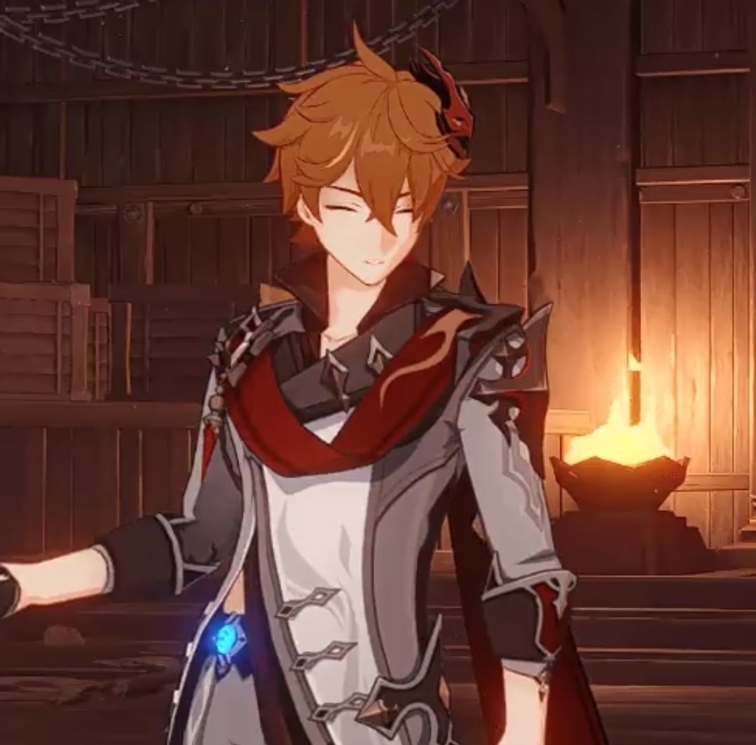 Wrapped in his cute narwhal apron, he slid the window open and displayed a misleading smile.

"You can join the corn in the pot if you want."