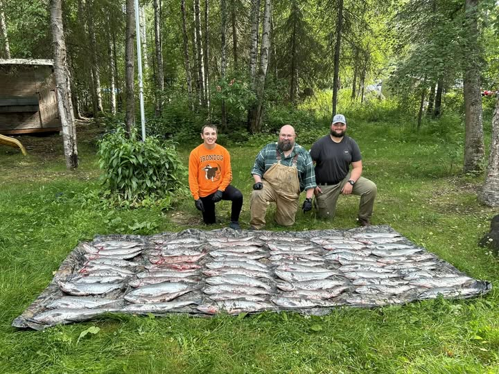 BuffaloRon's tweet image. this is one of my buddies and his sons from AK.. so much fish... and a lot of work preserving it.
I am so ready to go have real fun.