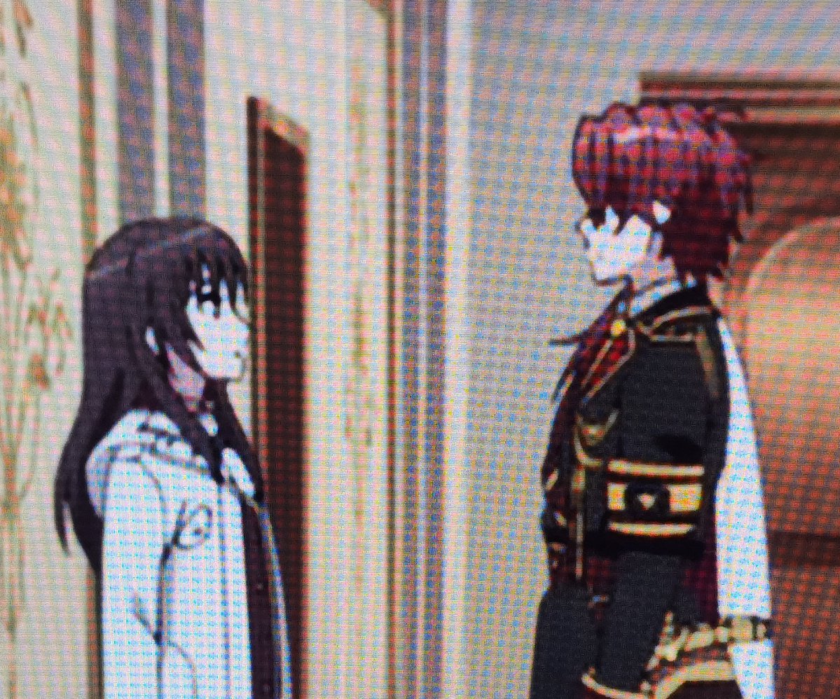mh_swise's tweet image. こうして見ると結構身長差あるなぁ……まあゲーム内で明記されてないから(賢者の性別によっても変わるし)あんま気にしすぎないようにはしたい 漫画だと同じコマ内に収めたいしな……