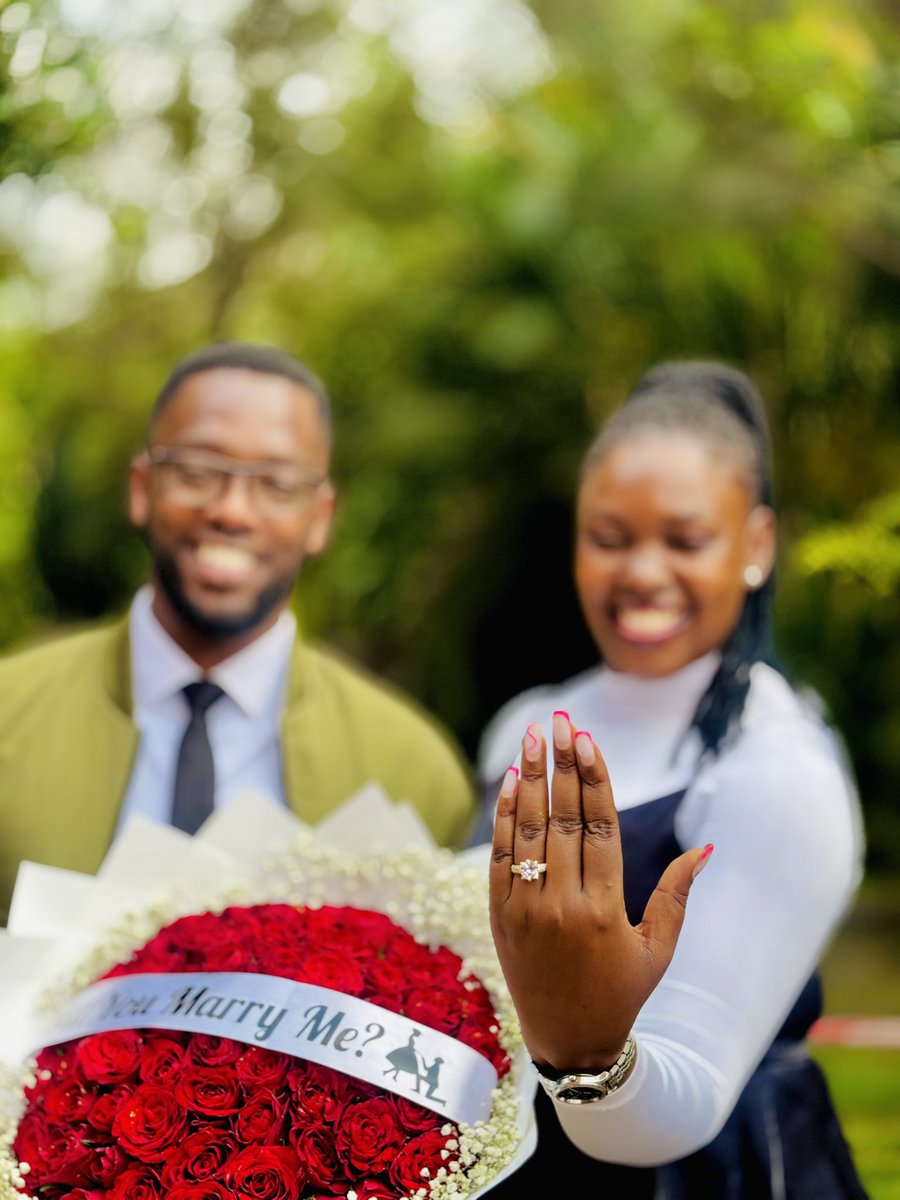 NabaggalaSandie's tweet image. I said YES to my best friend at Church aponyeza obwa single. Goodbye to song life #goodbyetosibgle life