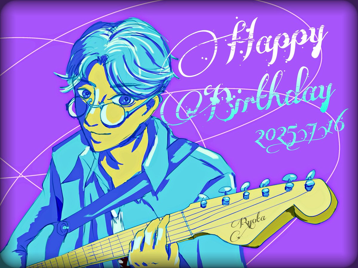 りょーたさんお誕生日おめでとうございました！！大遅刻！！！