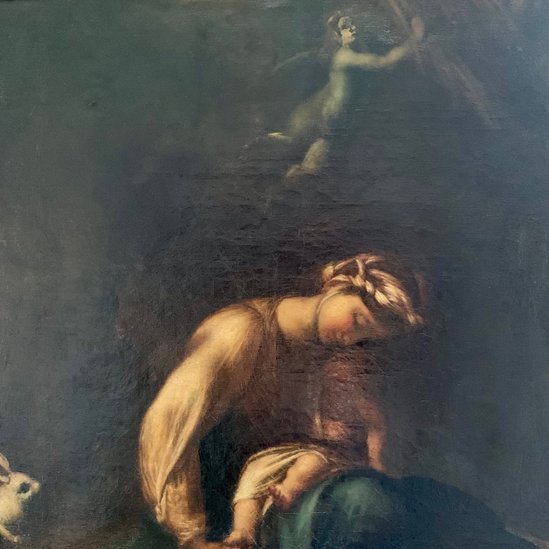 AraceliRego's tweet image. Antonio Allegri Correggio (c.1489–1534), After - La zingarella