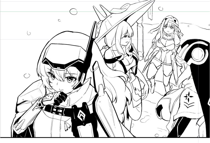 いいスノーホワイトなので見てほしい
(本編には出てこないけど)#nikke #C106 